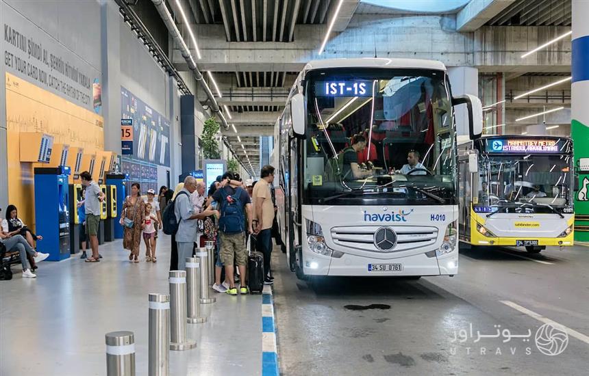 اتوبوس های فرودگاه استانبول 
